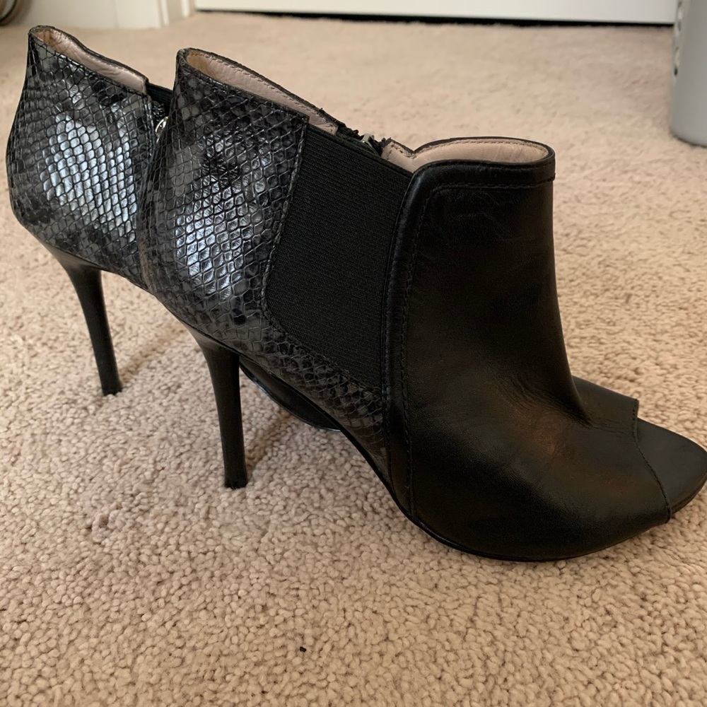 Mimco Black booties Size 38